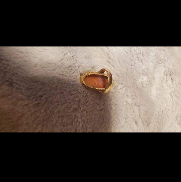 Vintage 14k authentic cameo ring - Picture 2 of 3